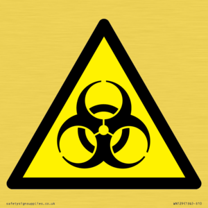 W009 Warning: Biological hazard